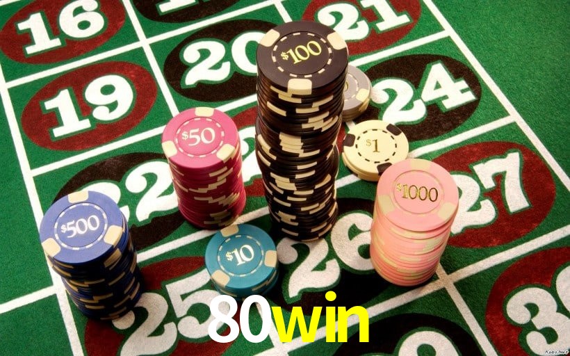Mesa de Blackjack 80win